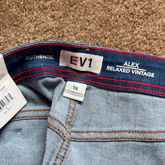 NWT EV 1 Diatressed Jean skirt size 16 - Picture 7 of 7